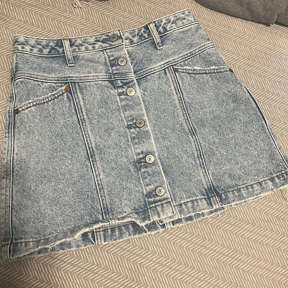 Abercrombie & Fitch button down skirt